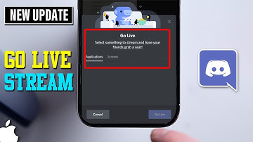 How to go live stream on discord iphone 2025 | Go Live! - New feature!