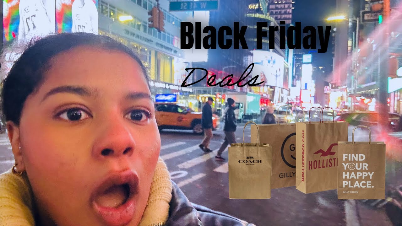 Black Friday Shopping In NYC! (Spent $500!)
