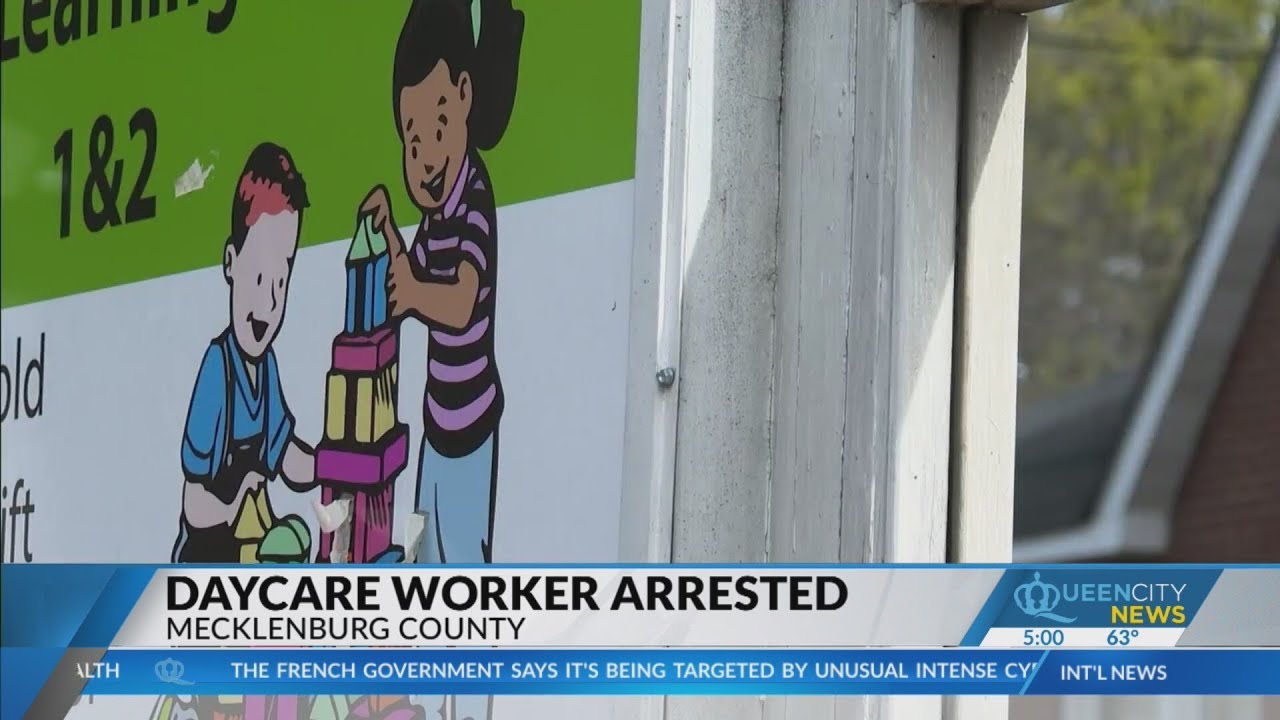Charlotte daycare worker arrested on child abuse charges - YouTube