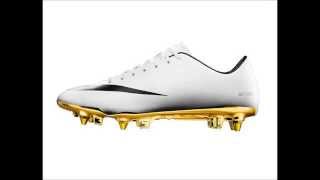 Cristiano Ronaldo New Boots 2014 Nike Mercurial Gold