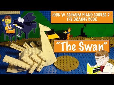 John W. Schaum Piano Course D - The Orange Book: The Swan