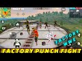 GARENA FREE FIRE FACTORY WWE - FF FIST FIGHT ON FACTORY ROOF - FACTORY KING CHALLENGE VIDEO FREEFIRE