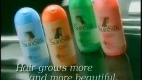 SunSilk Nutrient Shampoo "Calendar" 30s - Philippines, 1996