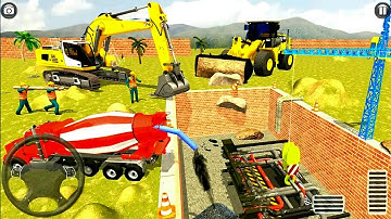 Indian Train Bridge Construction 2022 - Railroad Building Simulation - Android GamePlay