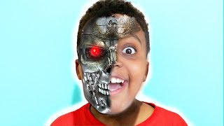 Shiloh TURNS INTO A ROBOT! - Shasha and Shiloh - Onyx Kids