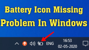 Fix Battery Icon not showing in Taskbar Windows 7/8/10 || Battery Icon disappeared from Notification
