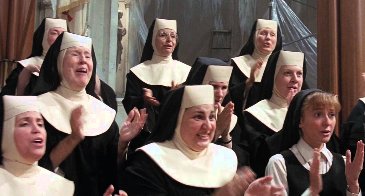 Sister Act Hail Holy Queen Hd Youtube