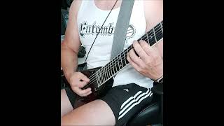 Necrophobic - He Who Rideth In Rage - Guitar Cover - Black Metal #shorts #guitarcover #blackmetal