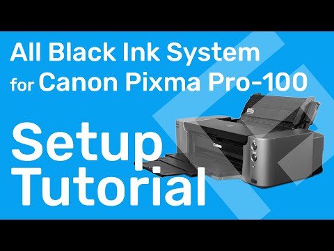 Video: Si ta lidh Canon Pixma Pro 100?