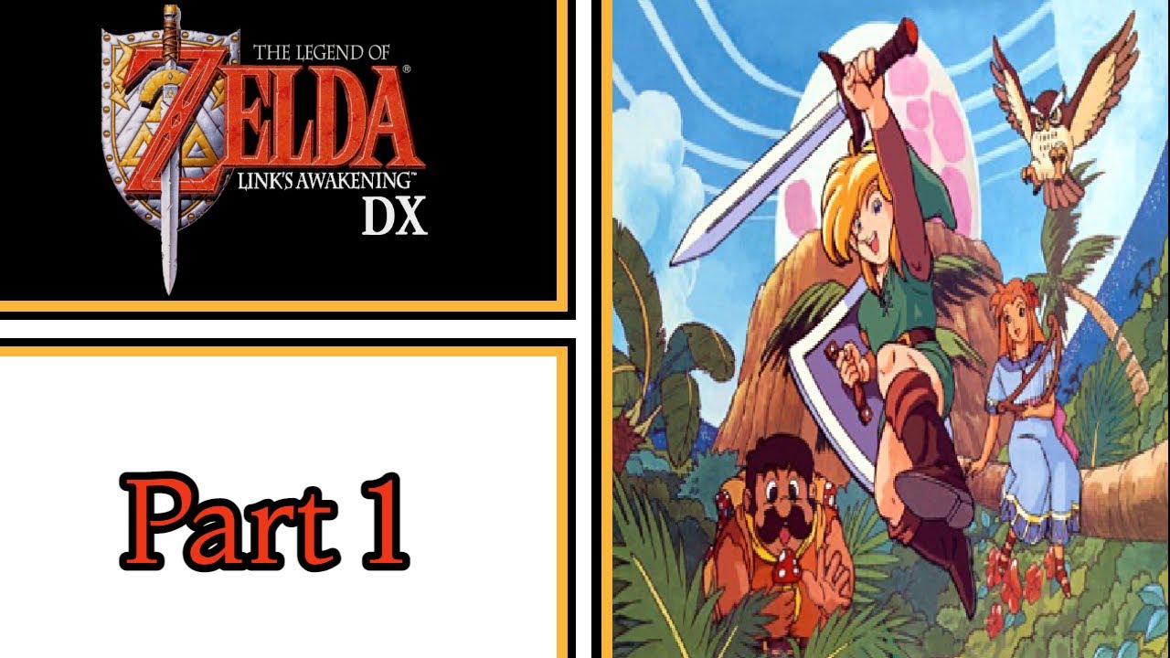 The Legend of Zelda: Link's Awakening DX (GBC), Part 1