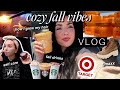 fall is here, baby 🍁 self-care, target &amp; tjmaxx, starbucks fall drinks, how I grew my hair / VLOG