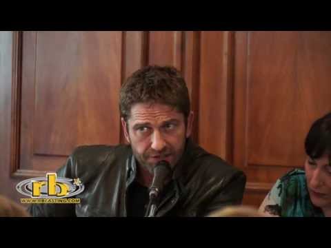 Attacco al potere, conferenza stampa, trailer, Gerard Butler, Aaron Eckhart, RB Casting