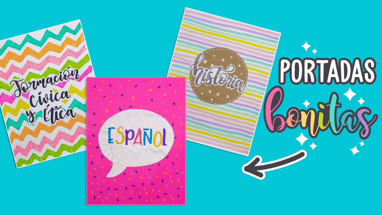 DIY: Portadas BONITAS para tus materias - ESPECIAL DE REGRESO A CLASES -  thptnganamst.edu.vn