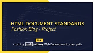 Crushing Codecademy PRO WEB DEVELOPMENT career path Challenge - Fashion Blog (Project)