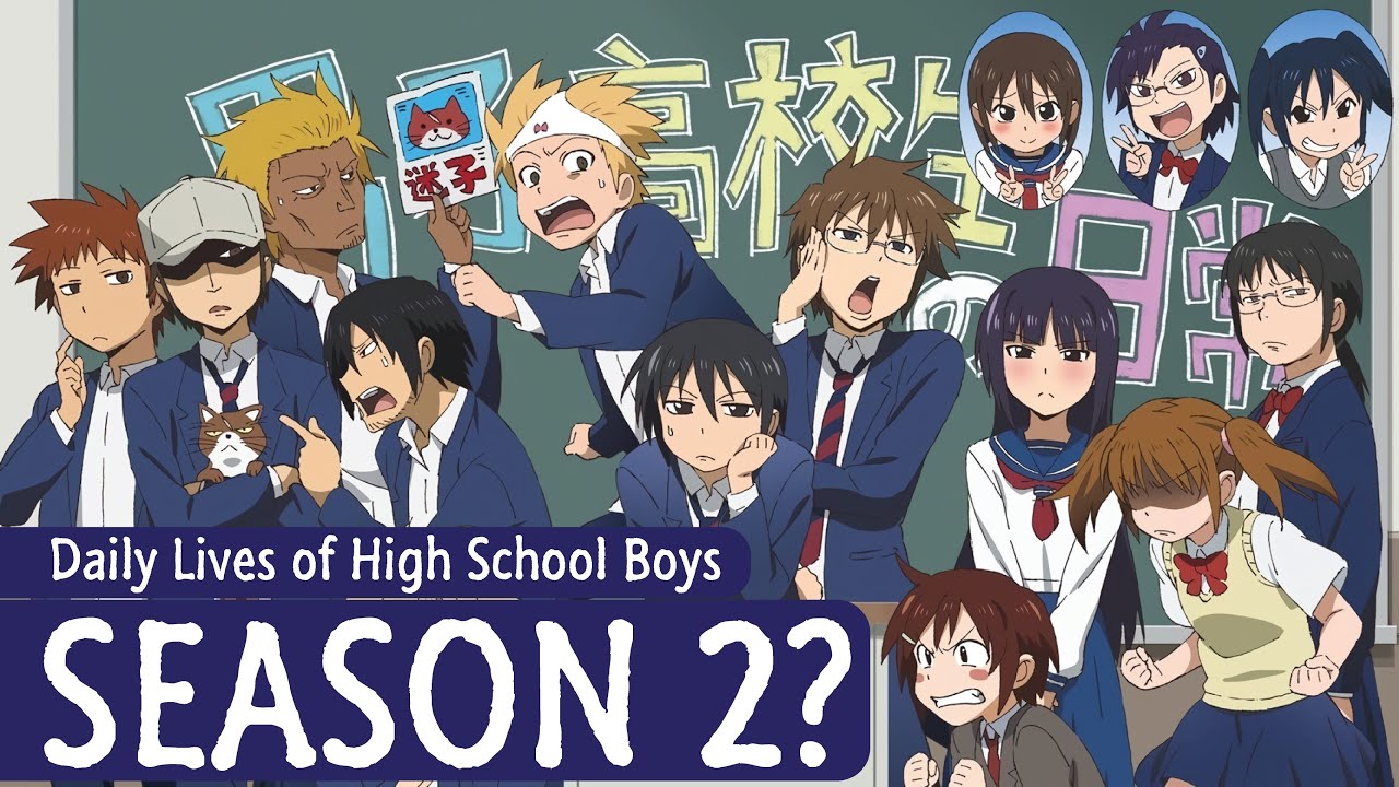 Daily Lives Of High School Boys Season 2 Release Date & Possibility? -  Youtube