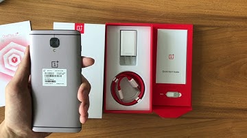 OnePlus 3T Unboxing + setup