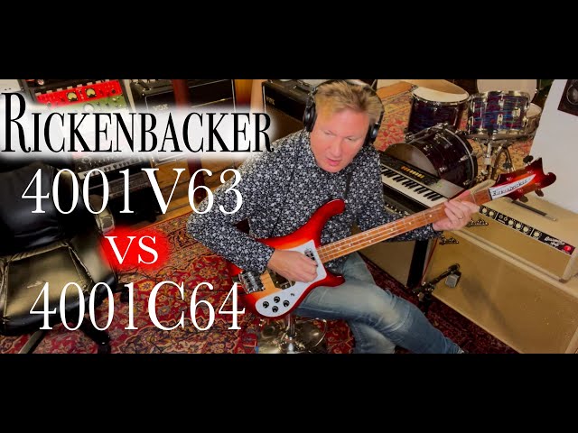 Rickenbacker 4001V63 Vs 4001C64 - YouTube