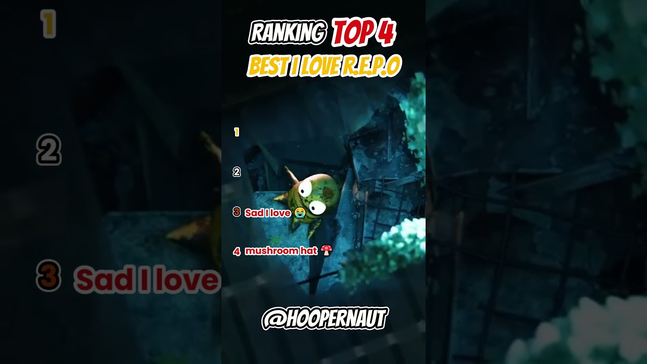 Ranking TOP 4 Best I LOVE R.E.P.O Viral Animation ❤️ Which one's The Best? 😍🔥#repo #trending