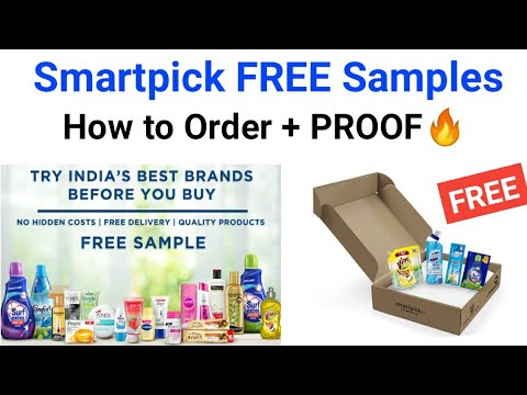 Smartpick FREE Samples| Smartpick Free Shopping| How to Get Free Hindustan Unilever Products