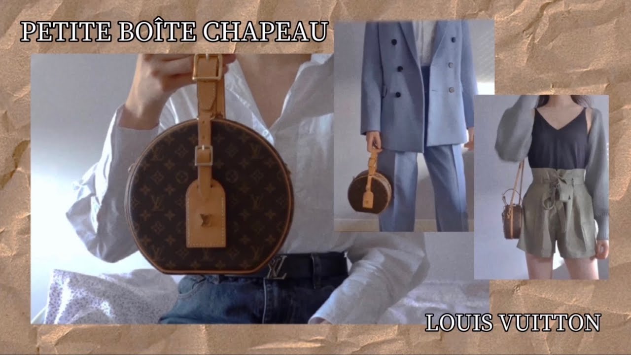 LOUIS VUITTON SAC PETITE BOITE CHAPEAU  UNBOXING - REVIEW - WHAT'S IN MY  BAG 2021 - LOOKBOOK 