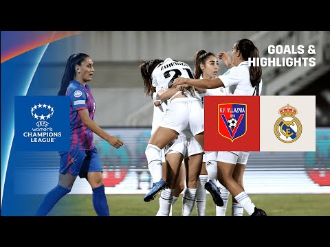 PATIENCE PAYS OFF | Vllaznia vs. Real Madrid Highlights (UEFA Women's Champions League 2022-23)
