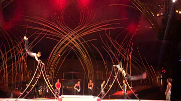 Louise Vanhille in Amaluna by Cirque du Soleil - Rehearsal