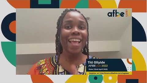 Thanks for Registering to Attend AFBELive