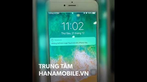 Lỗi khóa màn hình cảm ứng trên iphone 6