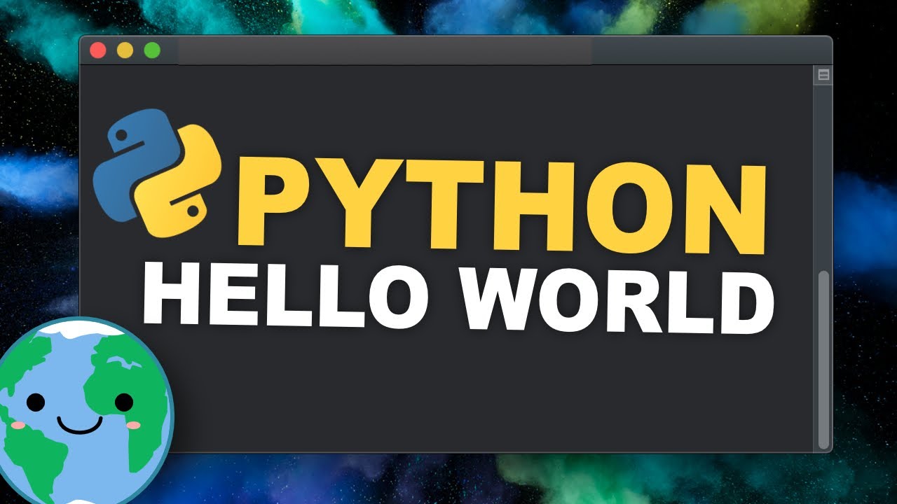 Unser erster Befehl - "Hello World" in Python 🌍 | Tutorial für ...