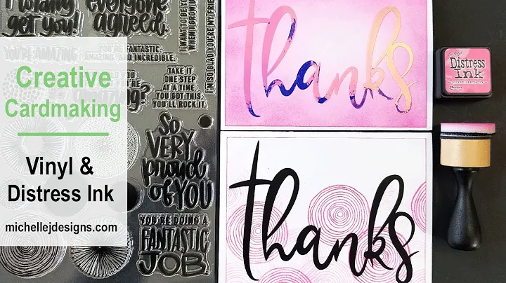 Cardmaking Made Easy   -  Thank You Card With Dist...