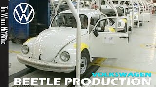 Volkswagen Beetle Production in Germany and Mexico (Historic Footage 1974-2003)