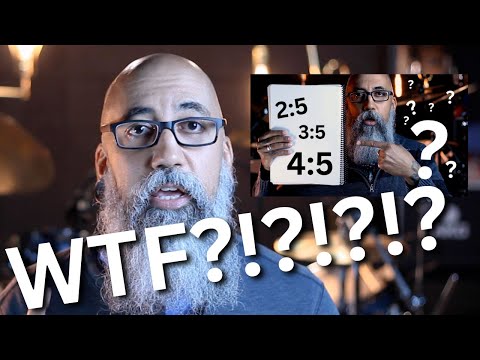 This is a Basic Polyrhythm Lesson for the Drums