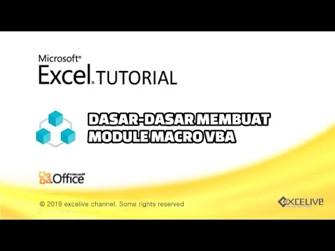 Dasar-dasar Membuat Module Standar Macro VBA Untuk Pemula