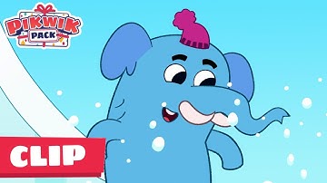 Meet Wally the Elephant 🎁✨ Pikwik Pack Season 1 Episode Clip Suki