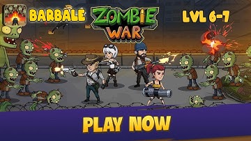 Zombie War: Idle Defense Game🧟‍♂️ - All Levels Gameplay Android,ios (Levels 6-7)