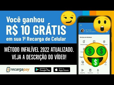 Ganhe 10 Reais com Recarga Pay brufer757 cupom desconto - Mercado