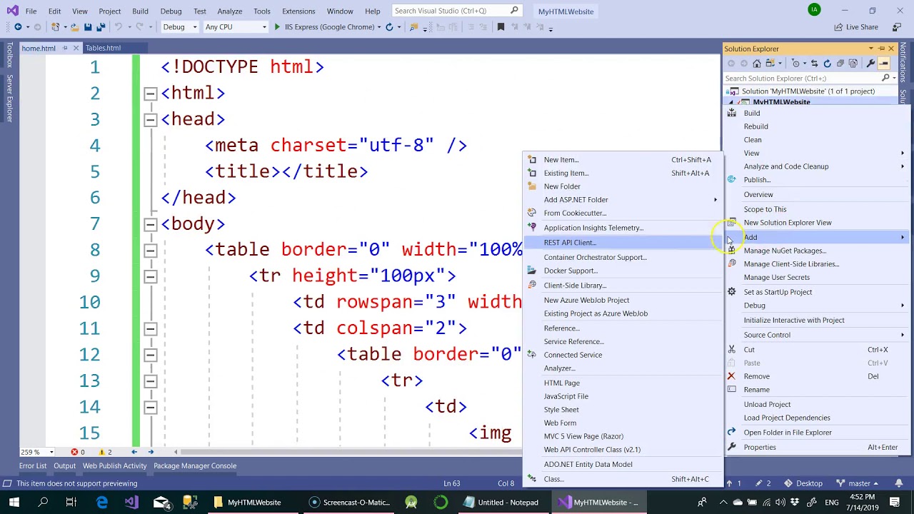 HTML Part 3 - YouTube