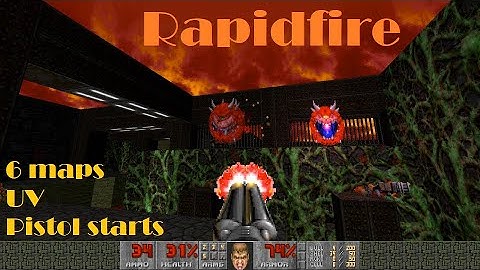 Doom 2: Rapidfire by jazzmaster9 - UV 1st try pistol starts good times thanks for suggestion Bio!
