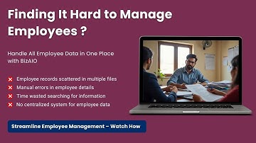 How to Use the Employees Module in BizAIO | Step-by-Step Guide