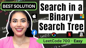 Search in a Binary Search Tree - LeetCode 700 - Python (Recursive and Iterative!) #leetcode