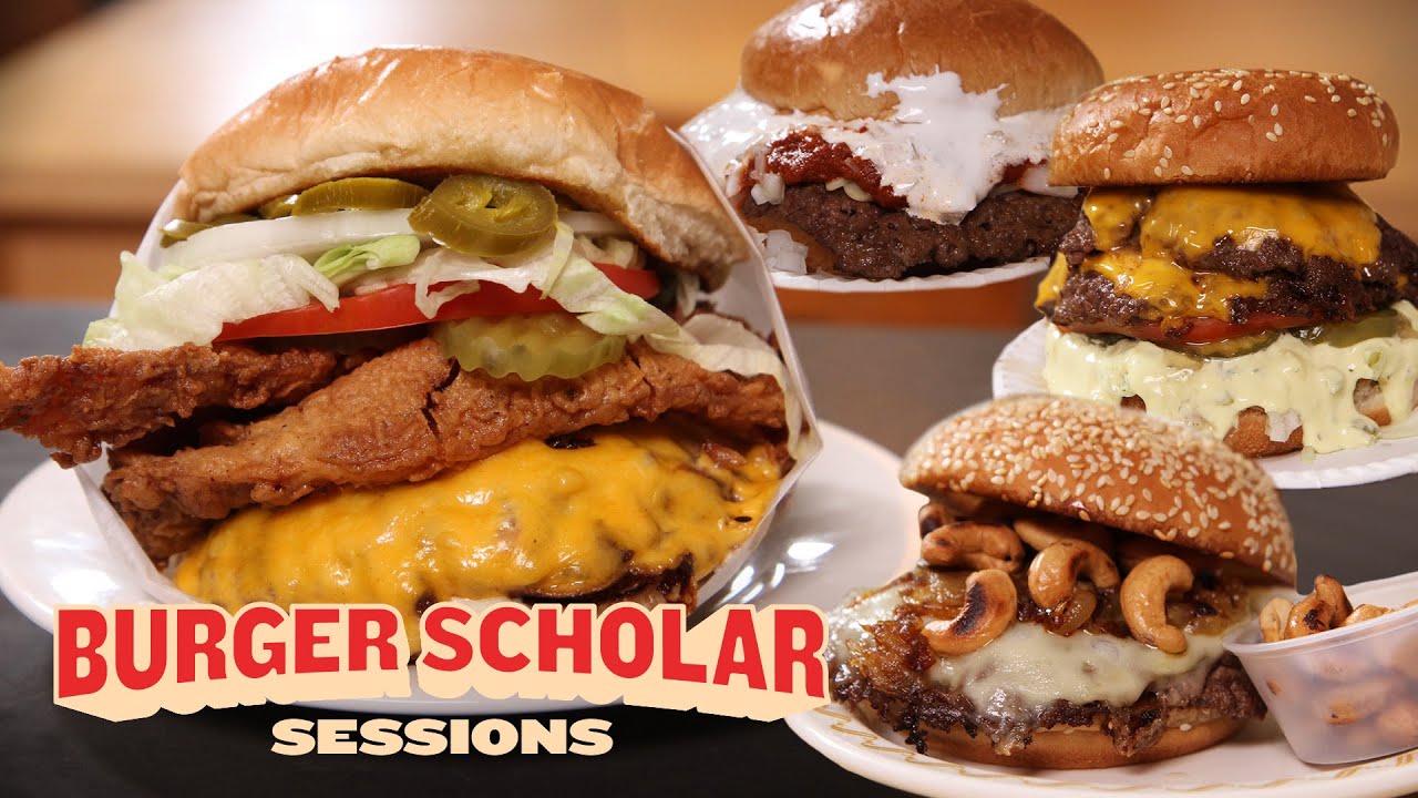 How to Make 4 Regional Smashburgers (Round 3) | Burger Scholar Sessions | First We Feast