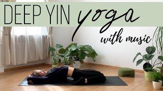 DEEP YIN with BACKGROUND MUSIC // 75 min Yin Yoga Class screenshot 5