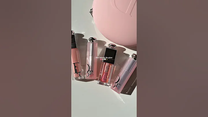 LIP GLOW MY DIOR BEAUTY ✨🌸🤍 #diorbeauty #lipglow #aestheic #asmr #unboxing