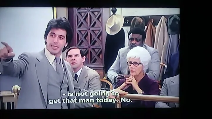 Al Pacino opening statement from "And Justice For All" (1979)