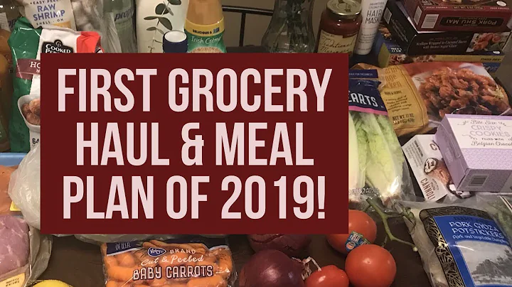 Trader Joes Haul & Meal Plan - 12/31 - 1/6!