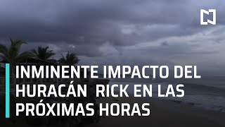 Michoacán, Colima y Guerrero se preparan para impacto de Rick - Las Noticias
