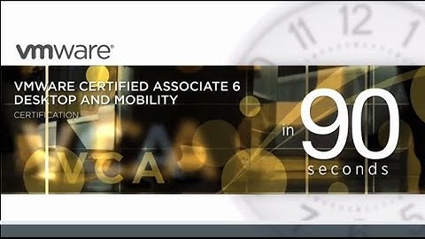 New VCA6-DTM Certification from VMware