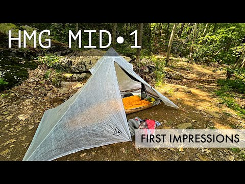 Hyperlite Mountain Gear MID-1 MID•1 MID1 Ultralight 1 Person Tent - 1st Impressions