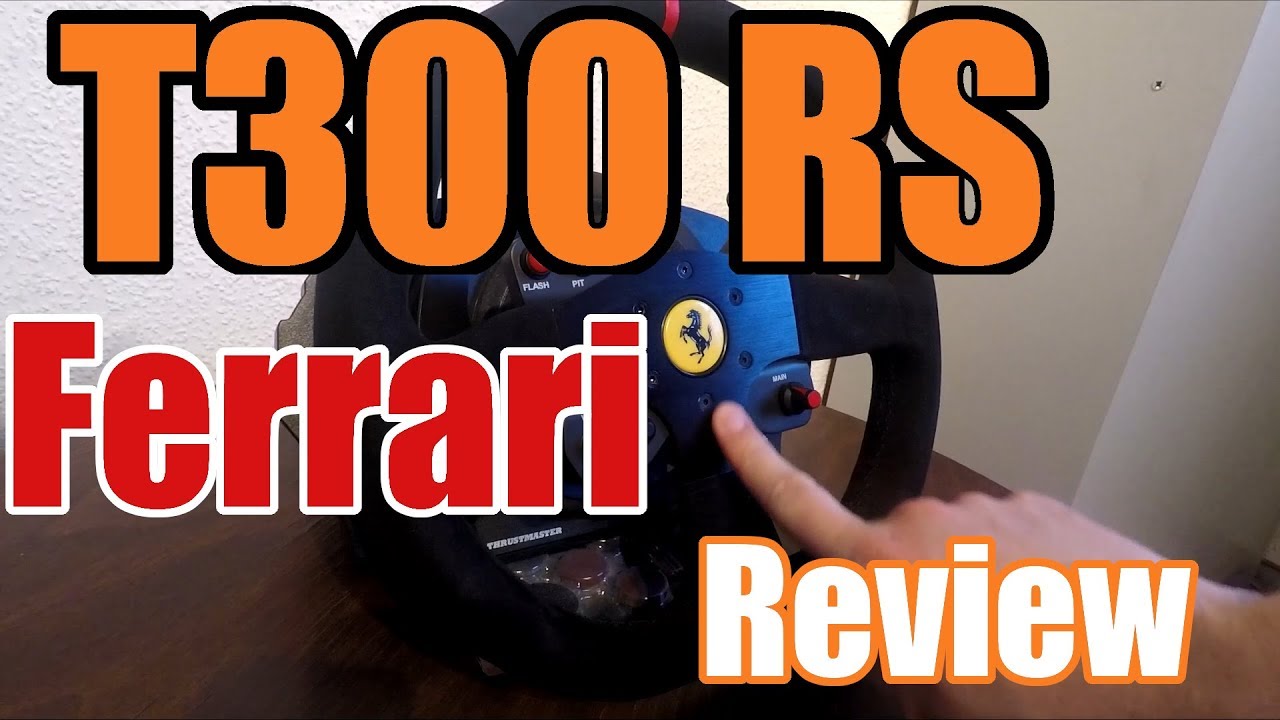 T300RS FERRARI EDITION REVIEW ENG Thrustmaster Test - YouTube