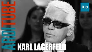 Karl Lagerfeld révèle son régime alimentaire chez Thierry Ardisson | INA Arditube